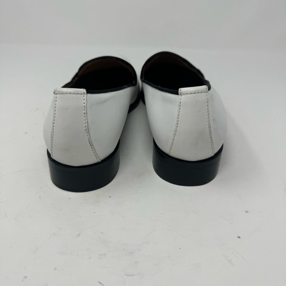 EVERLANE Modern Smoking Loafer White Leather - Picture 3 of 8